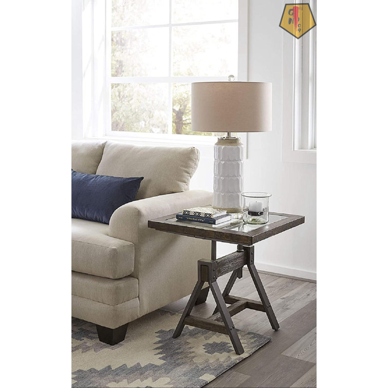 GN109 Solid Wood Trestle End Table Wayfair Canada